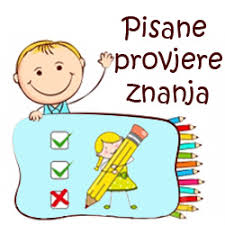 PLAN PISMENIH PROVJERA ZNANJA ZA ŠKOLSKU 2018/19 GODINU PLAN PISMENIH PROVJERA ZNANJA ZA ŠKOLSKU 2018/19 GODINU